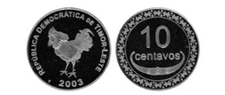 Current Circulating Coins. Ten centavos that is larger than the U.S. dime.