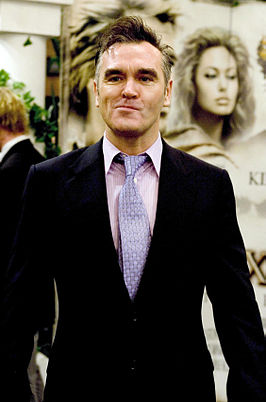 Morrissey op de première van de film Alexander in Dublin