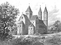 Rekonstruktion der Klosterkirche von 1837