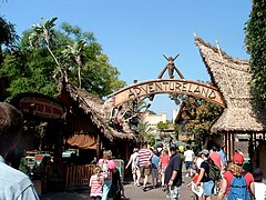 Entrada a Adventureland