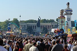 Estatua de Bavaria, Oktoberfest 2006