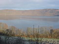 Laacher See, en av innsjøene i Vulkaneifel.