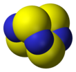 Model ruang terisi tetrasulfur tetranitrida