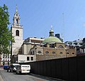 St. Stephen's Walbrook, exterior