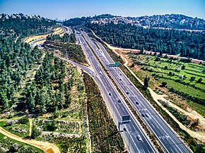 The entrance to Har'el Tunnels