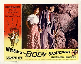 Lobbycard uit Invasion of the Body Snatchers