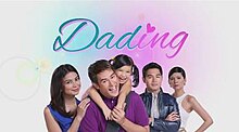 An image of Glaiza de Castro, Gabby Eigenmann, Zarah Mae Deligero, Benjamin Alves and Chynna Ortaleza, over a white, blue and pink background. The series title is displayed on the upper center of the image.