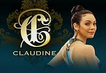 An image of Claudine Baretto with a dark blue background, with a letter C on the left side of the image. The series title is displayed below the letter C.