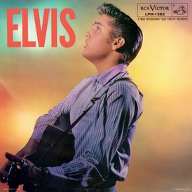 Обложка альбома Элвиса Пресли «Elvis» (1956)