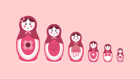 入れ子構造をイラストを使ってわかりやすく説明!