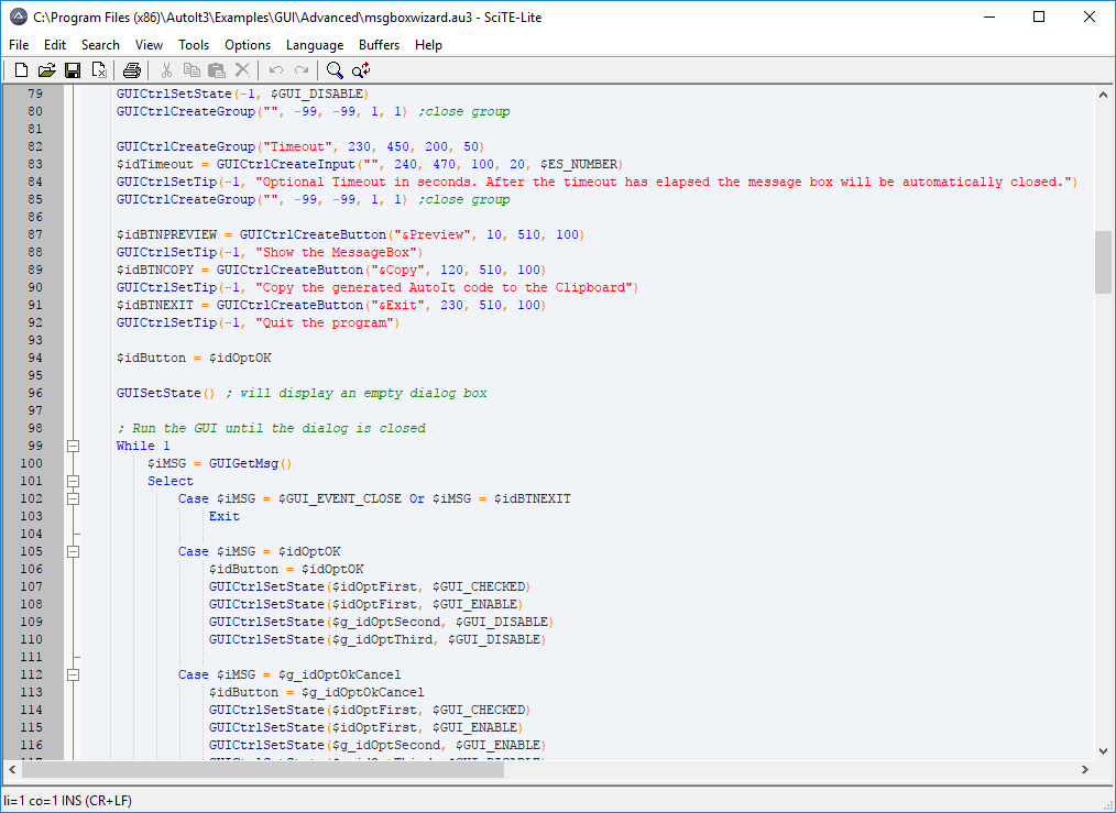 AutoIt Editor