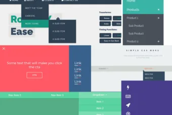 css css3 menu
